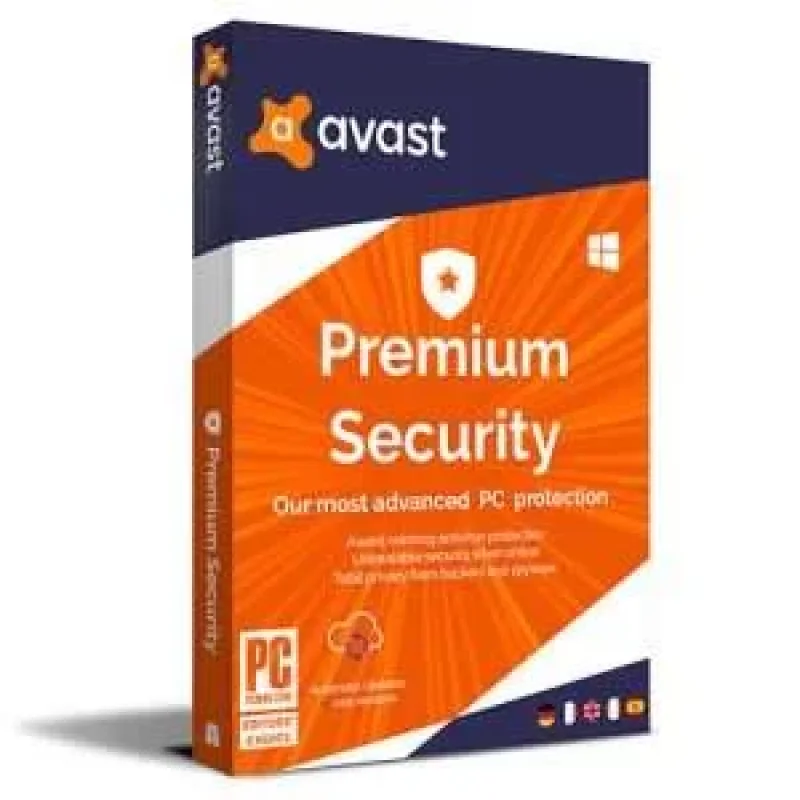 Avast Premium Security 1 Yıl / 1 Cihaz