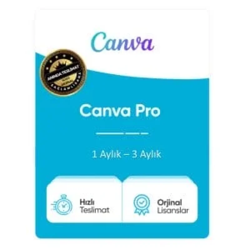 Canva Pro 1 Yıl Lisans